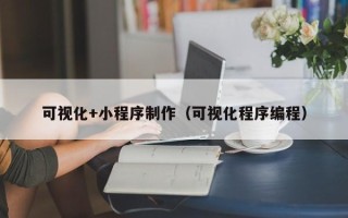 瓦房店可视化+小程序制作（可视化程序编程）